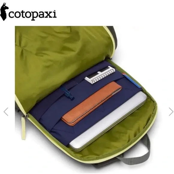 Cotopaxi Moda 20L Backpack Cada Día Green Cinch-top Closure Laptop Sleeve NWT - Picture 8 of 12